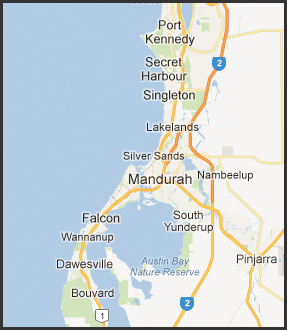 Mandurah Map 